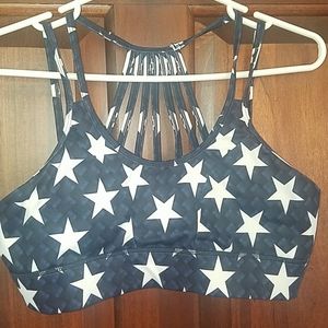 CVG XL stars sports bra